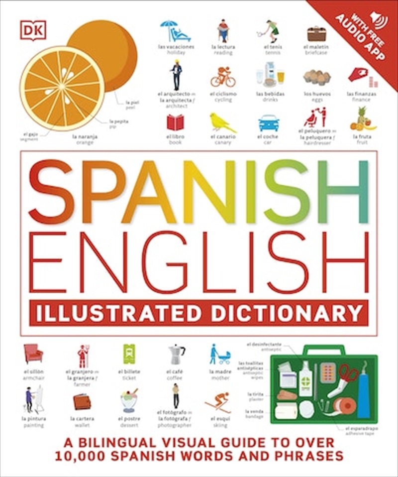 Spanish English Illustrated Dictionary/Product Detail/Reference & Encylopaedias