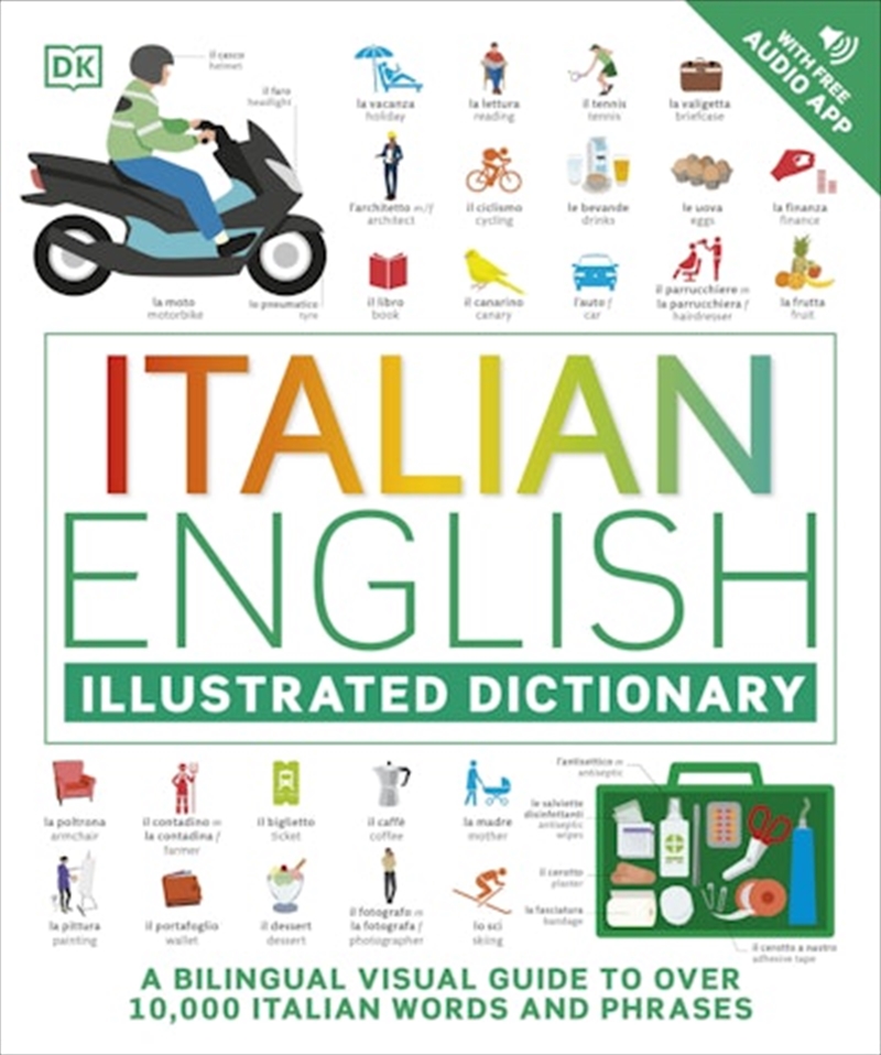 Italian English Illustrated Dictionary/Product Detail/Reference & Encylopaedias