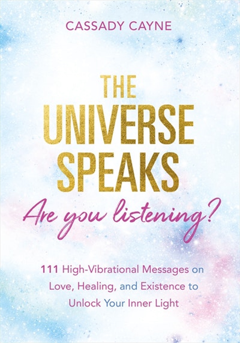 Universe Speaks Are You Listening?/Product Detail/Self Help & Personal Development