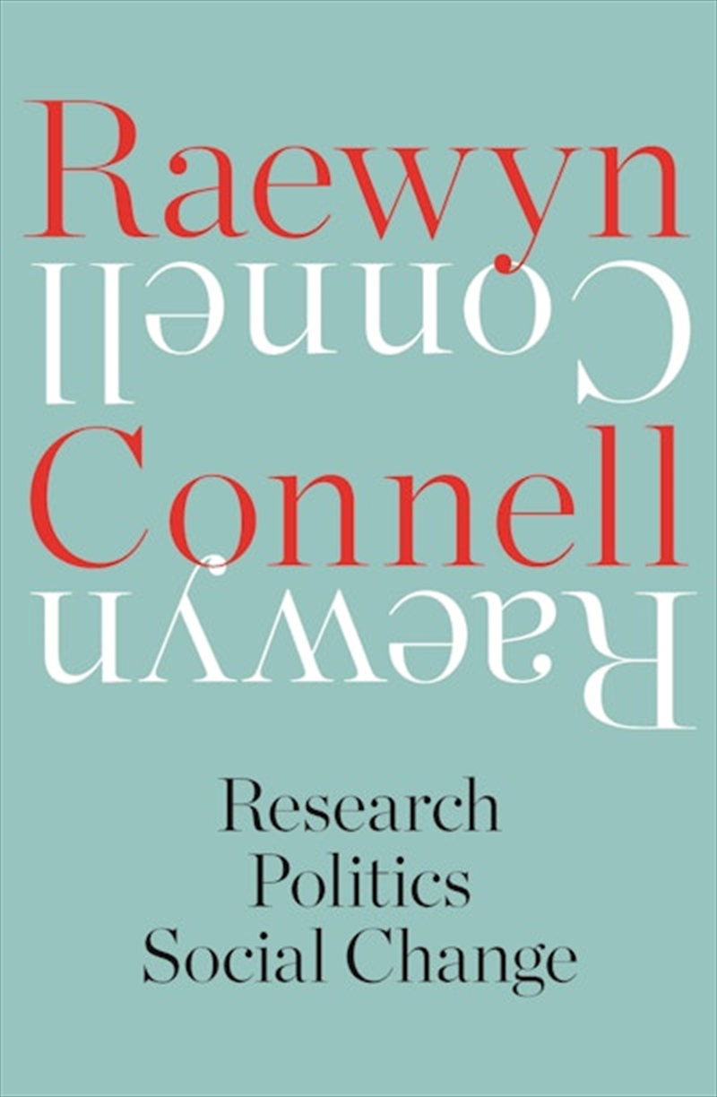 Raewyn Connell/Product Detail/Society & Culture