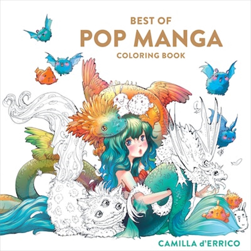 Best of Pop Manga Coloring Book/Product Detail/Adults Colouring