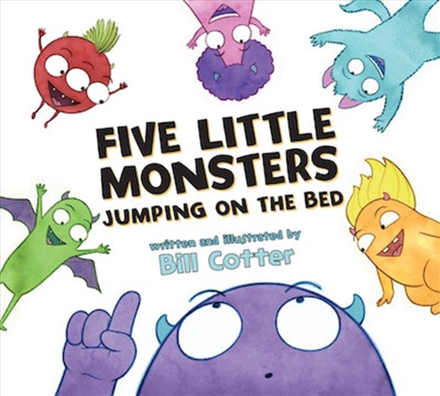 Five Little Monsters Jumping on the Bed/Product Detail/Childrens Fiction Books