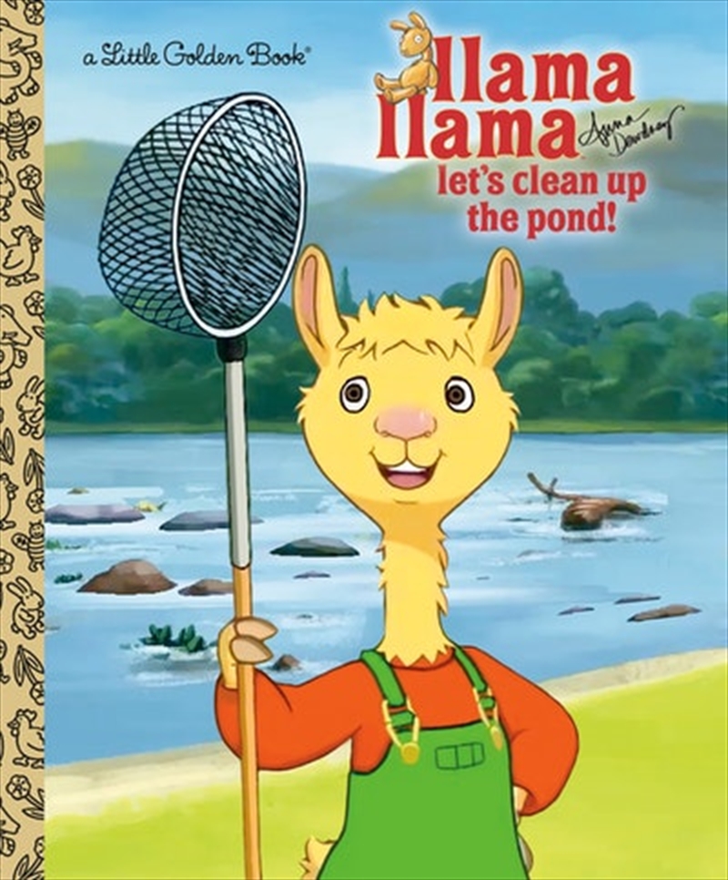 A Little Golden Book - Llama Llama Let's Clean Up the Pond!/Product Detail/Early Childhood Fiction Books