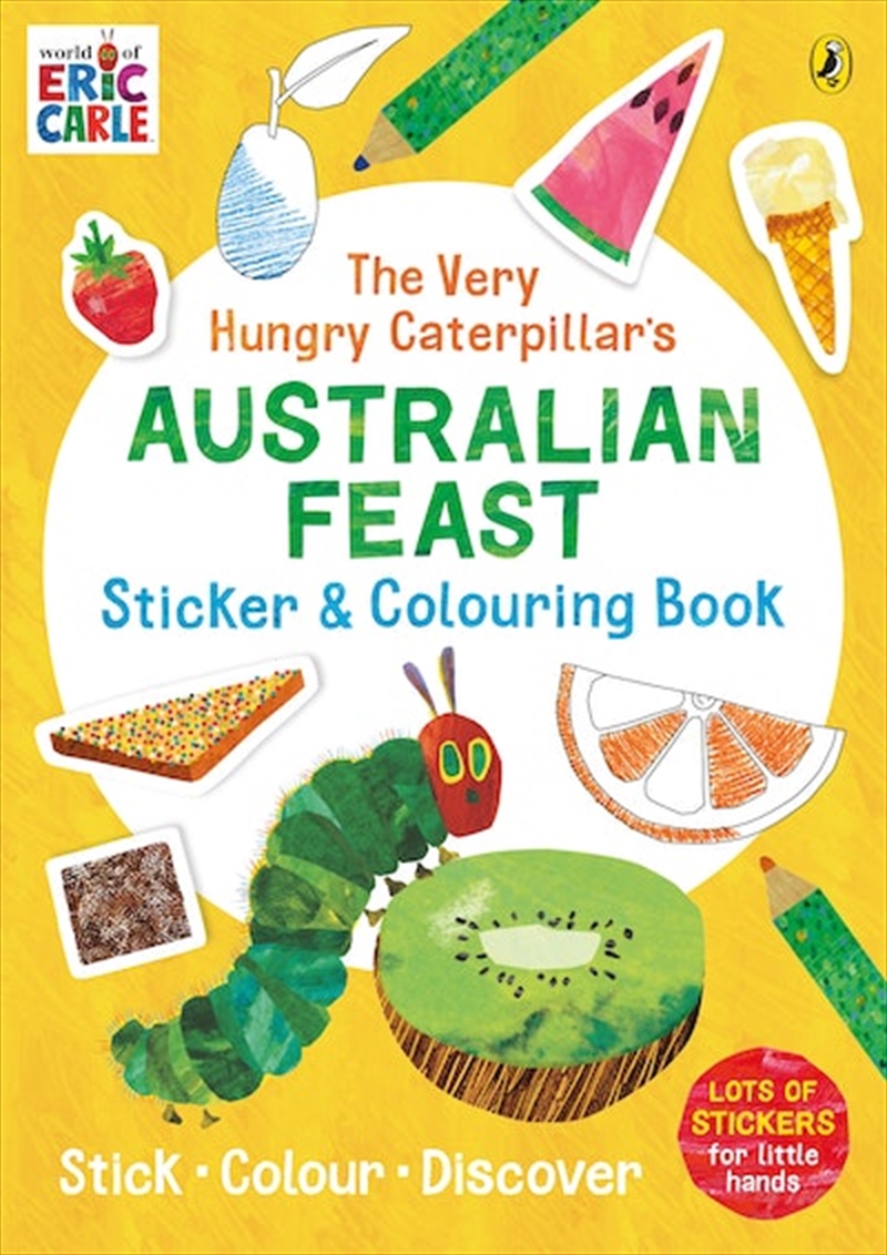 Very Hungry Caterpillar's Australian Feast Sticker and Colouring Book/Product Detail/Kids Colouring