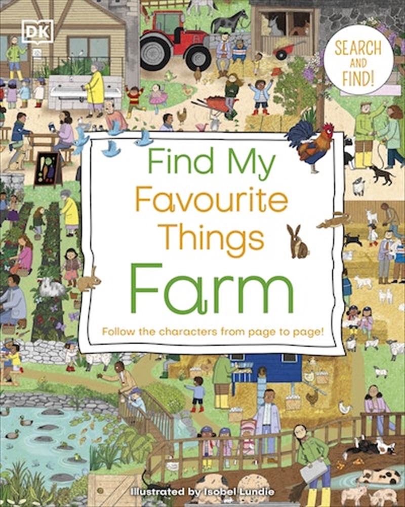 Find My Favourite Things Farm: Follow the Characters From Page to Page/Product Detail/Childrens