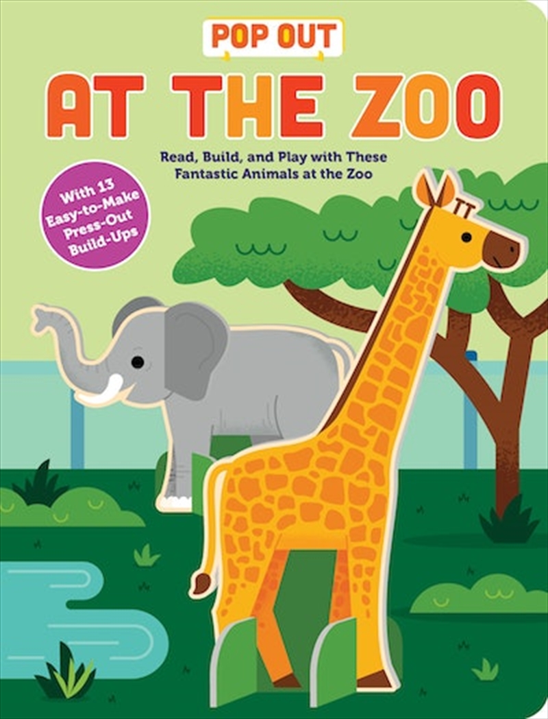 Pop Out at the Zoo/Product Detail/Kids Activity Books