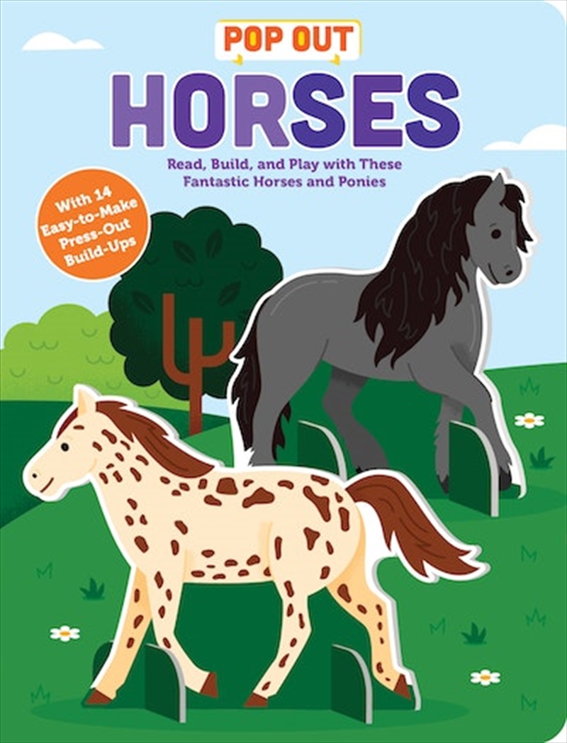 Pop Out Horses/Product Detail/Kids Activity Books