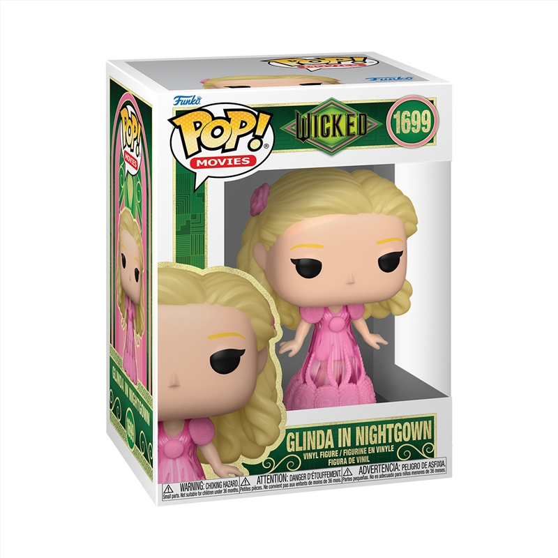 Wicked (2024) - Glinda in Nightgown Pop!/Product Detail/Movies