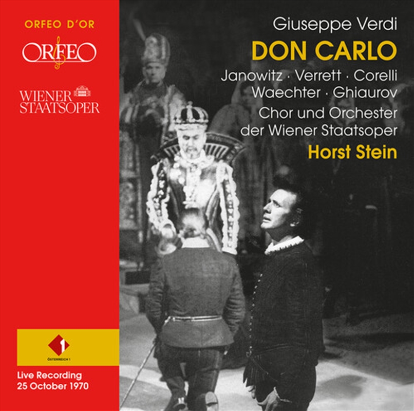 Don Carlo - Live Recording From 1970/Product Detail/Classical