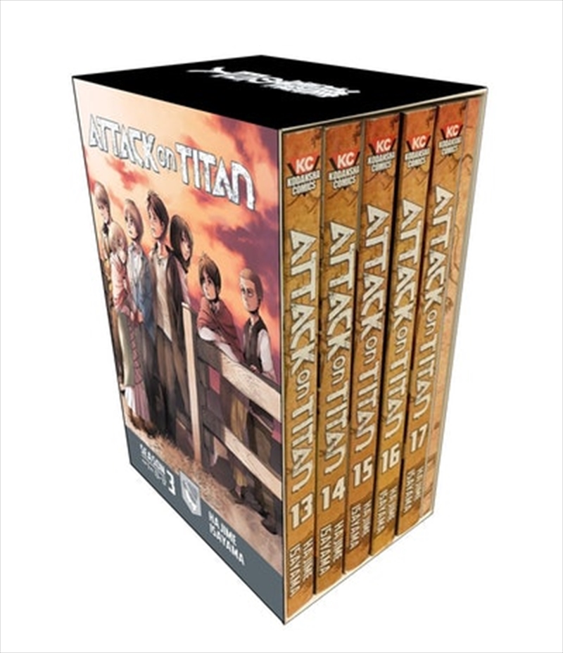 Attack on Titan Season 3 Part 1 Manga Box Set/Product Detail/Graphic Novels