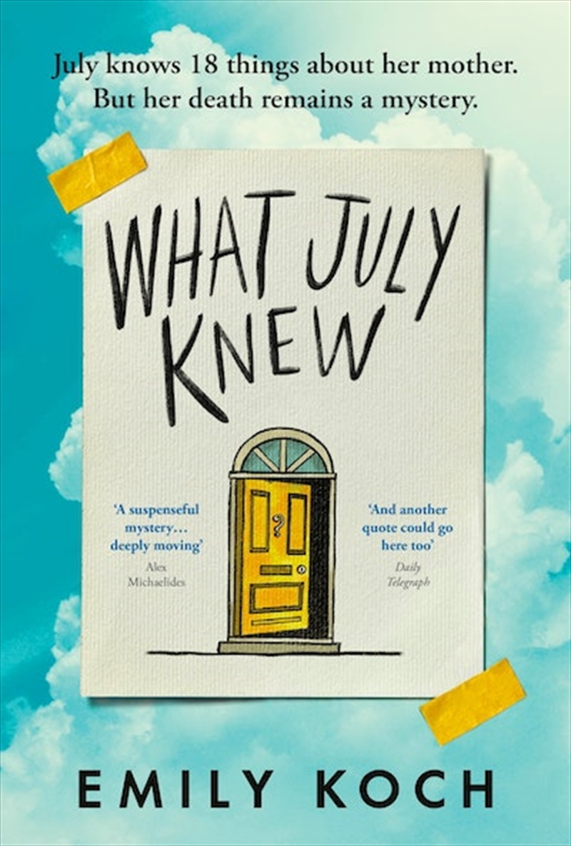 What July Knew/Product Detail/Crime & Mystery Fiction