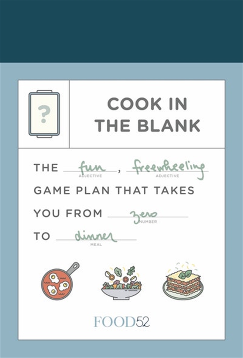 Food52 Cook in the Blank/Product Detail/Adults Activity Books