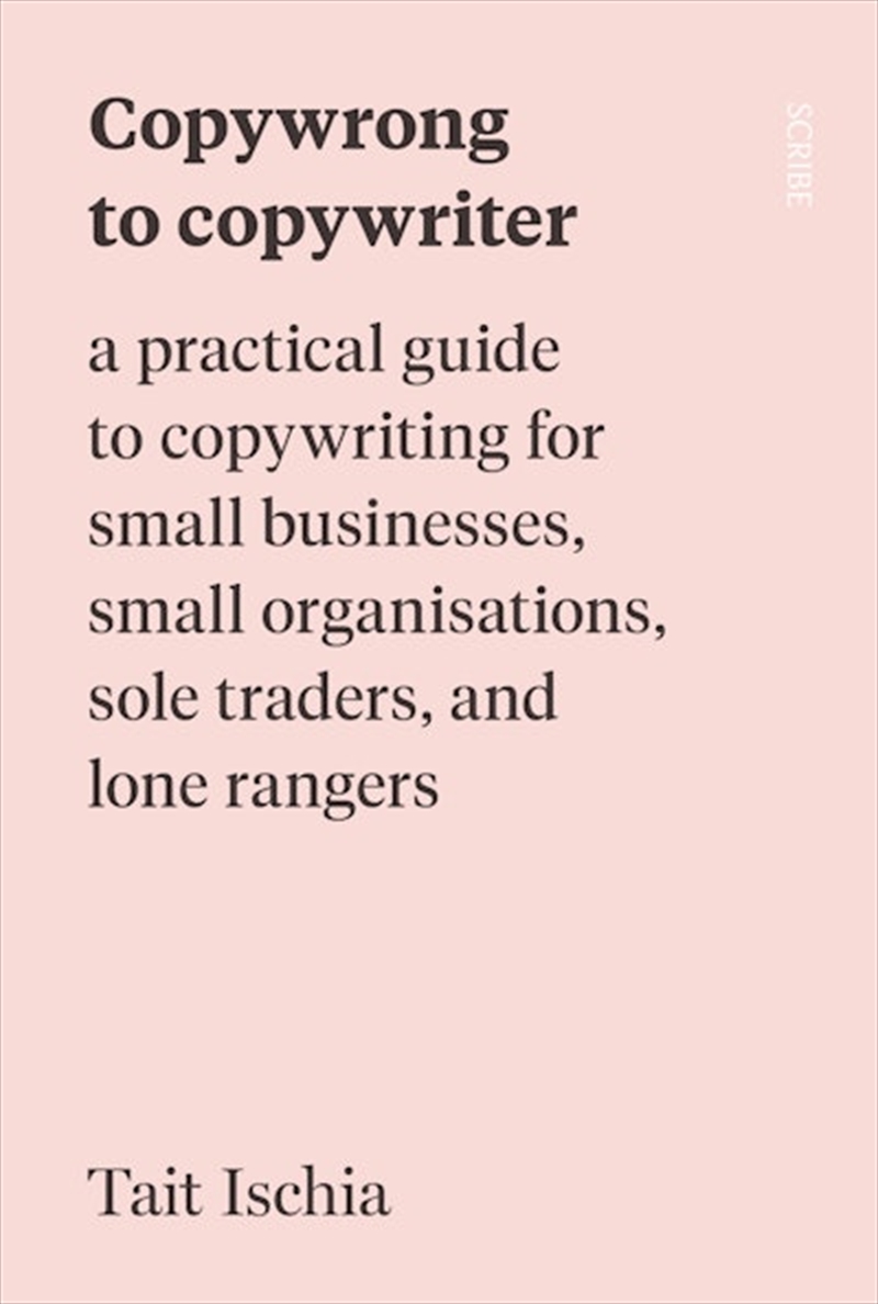 Copywrong to Copywriter/Product Detail/Business Leadership & Management