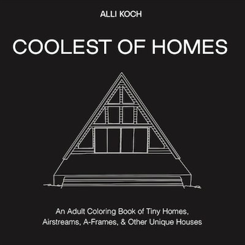 Coolest Homes Ever/Product Detail/Adults Activity Books