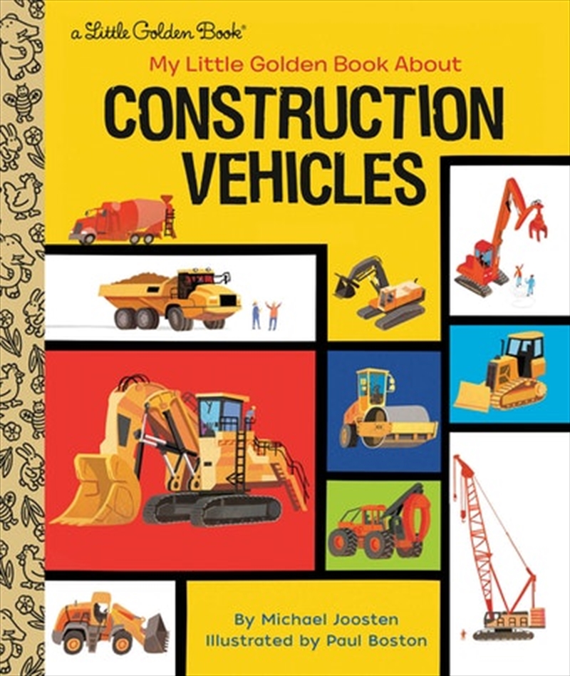 A Little Golden Book - Construction Vehicles/Product Detail/Early Childhood Fiction Books