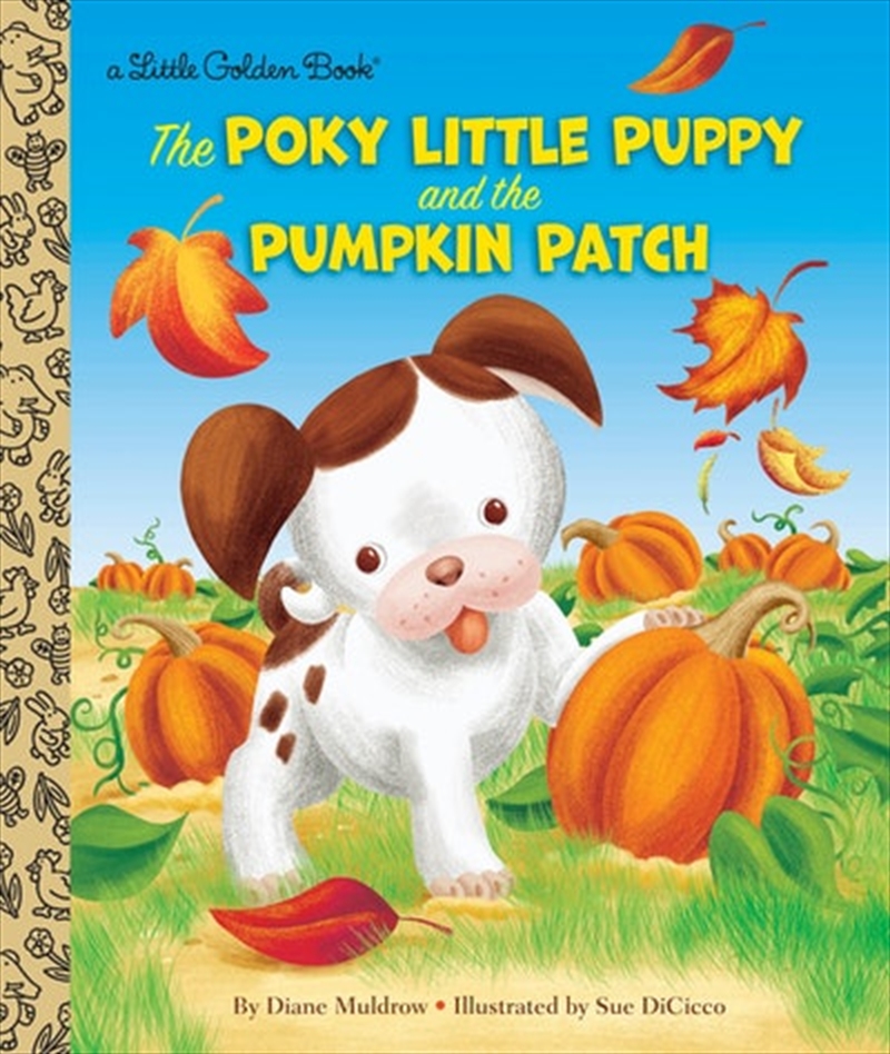 A Little Golden Book - The Poky Little Puppy And The Pumpkin Patch/Product Detail/Early Childhood Fiction Books