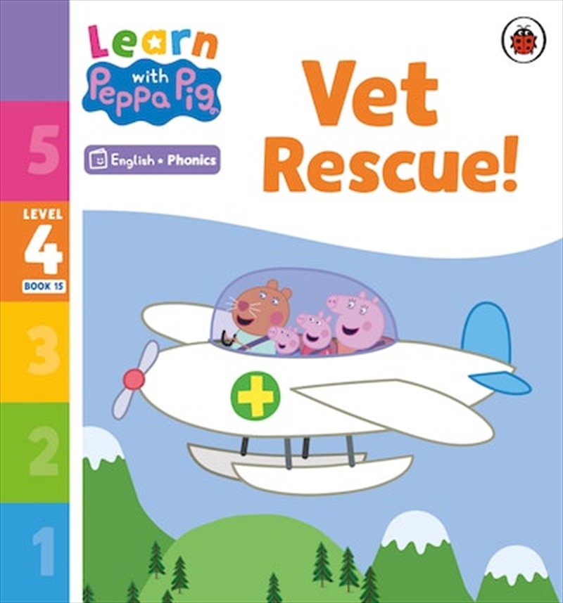 Learn with Peppa Phonics Level 4 Book 15 - Vet Rescue! (Phonics Reader)/Product Detail/Early Childhood Fiction Books