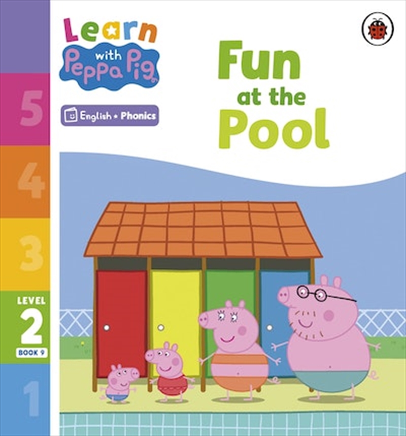 Learn with Peppa Phonics Level 2 Book 9 - Fun at the Pool (Phonics Reader)/Product Detail/Early Childhood Fiction Books