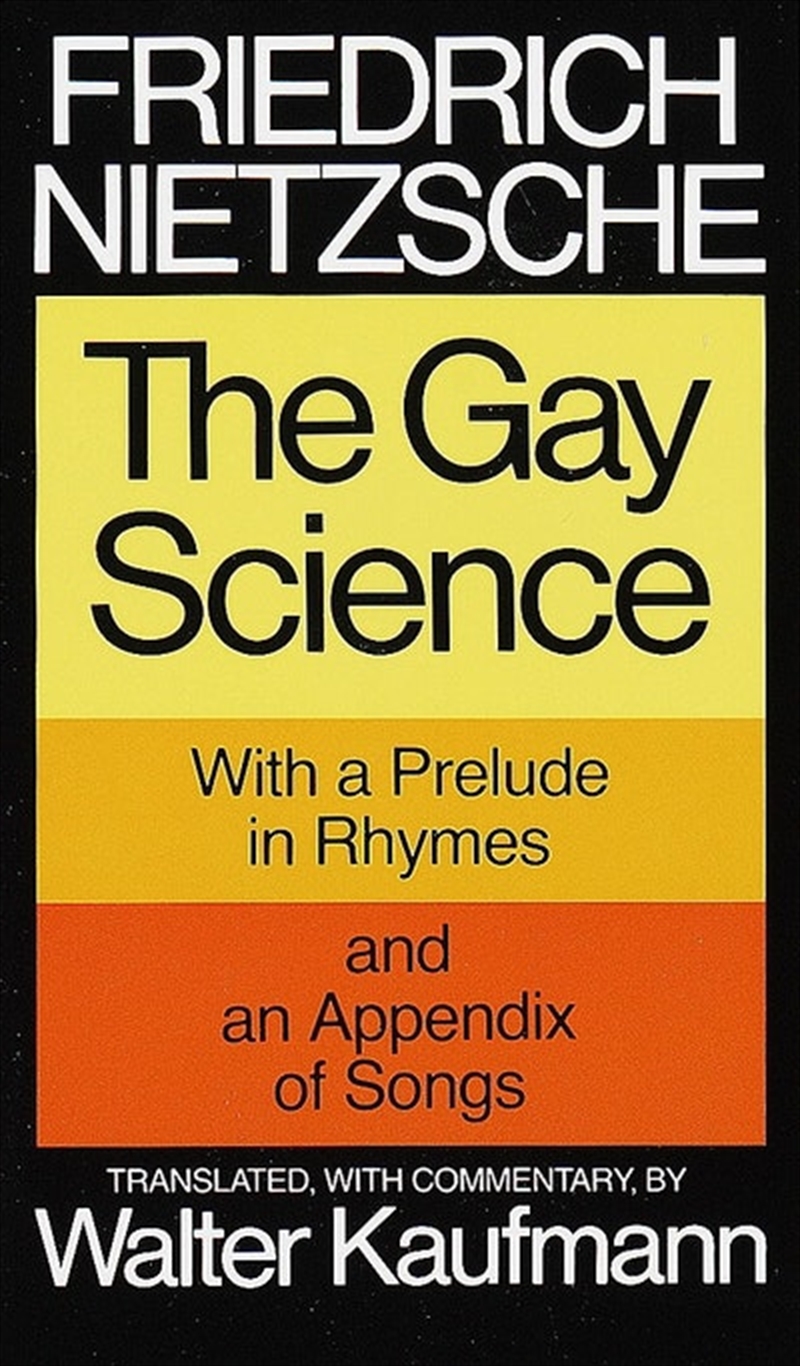 Gay Science/Product Detail/Reading