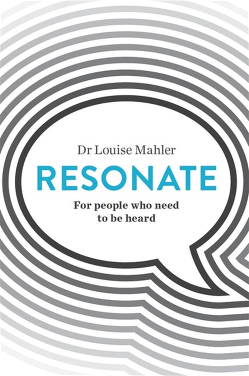 Resonate: For people who need to be heard/Product Detail/Self Help & Personal Development