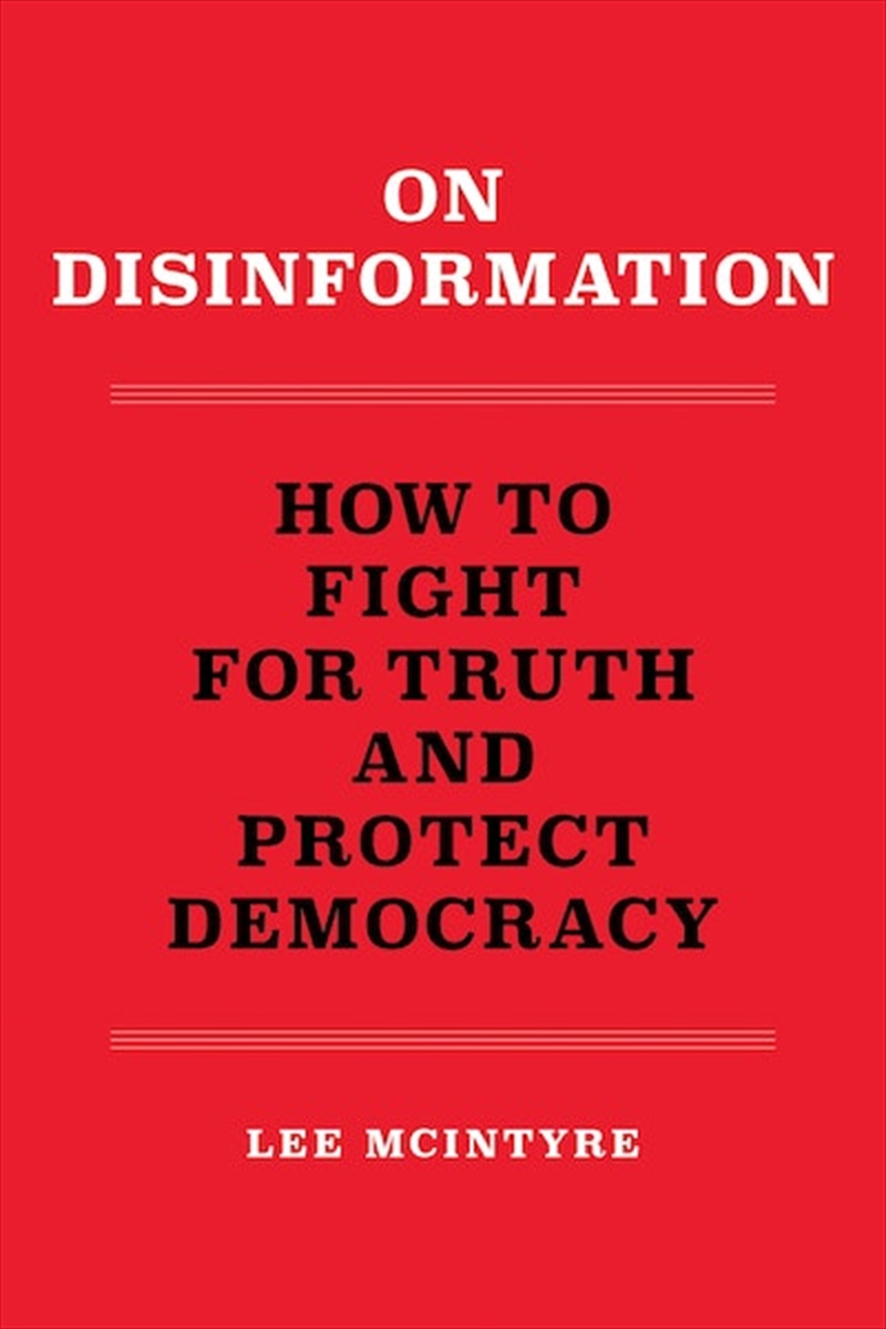 On Disinformation/Product Detail/Politics & Government