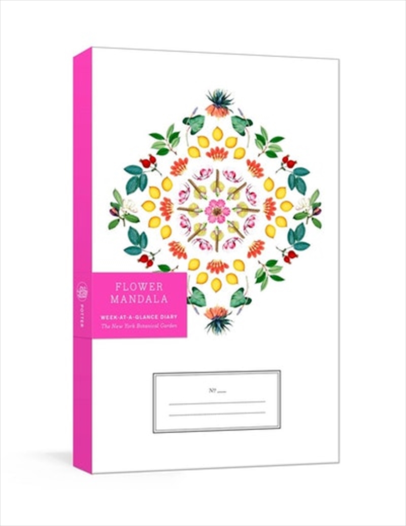 Flower Mandala Week-At-A-Glance Diary/Product Detail/Notebooks & Journals