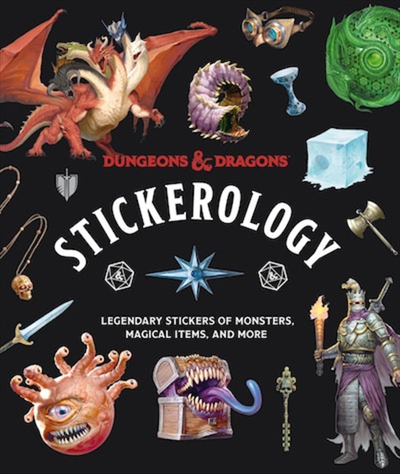 Dungeons & Dragons Stickerology/Product Detail/Adults Activity Books