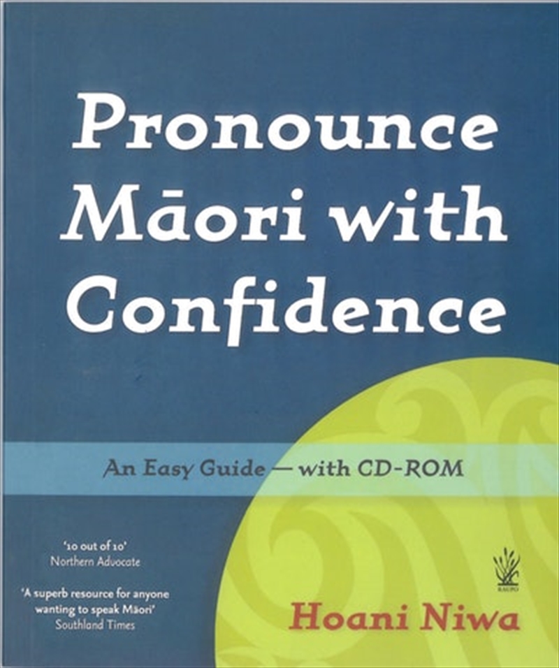 Pronounce Maori with Confidence/Product Detail/Reference & Encylopaedias