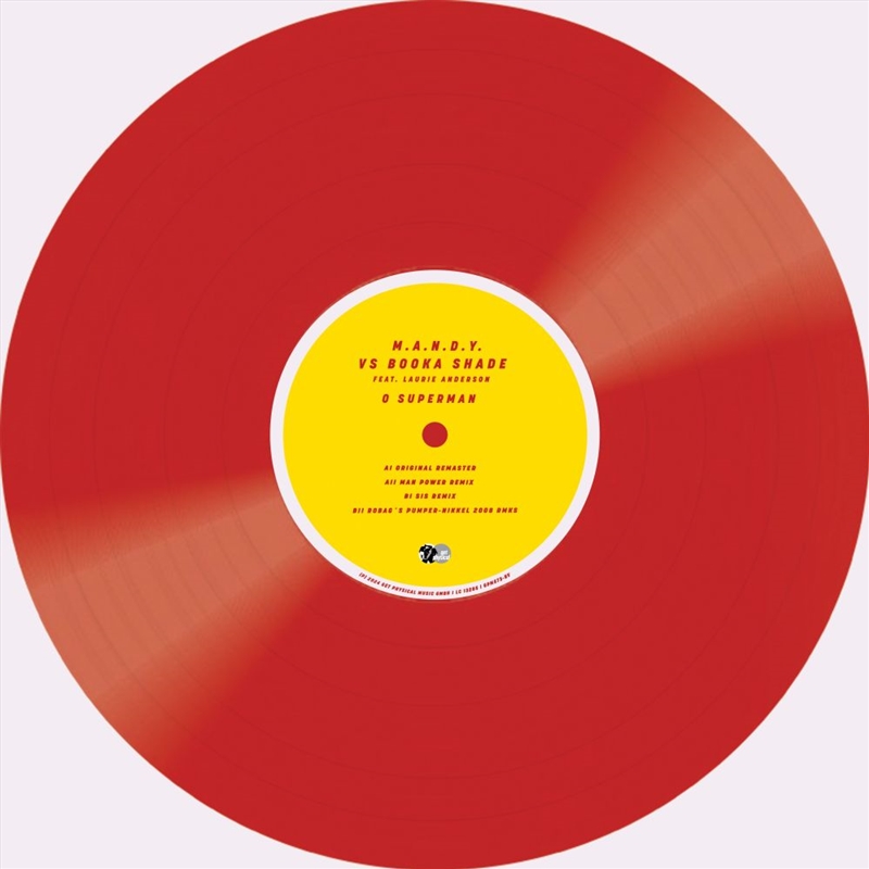 O Superman 2024 - Red Vinyl, Y/Product Detail/Dance