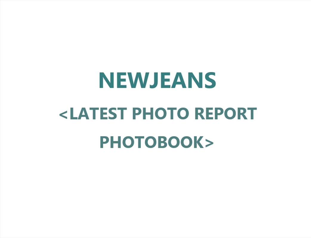 Newjeans - Latest Photo Report Japan Photobook/Product Detail/World