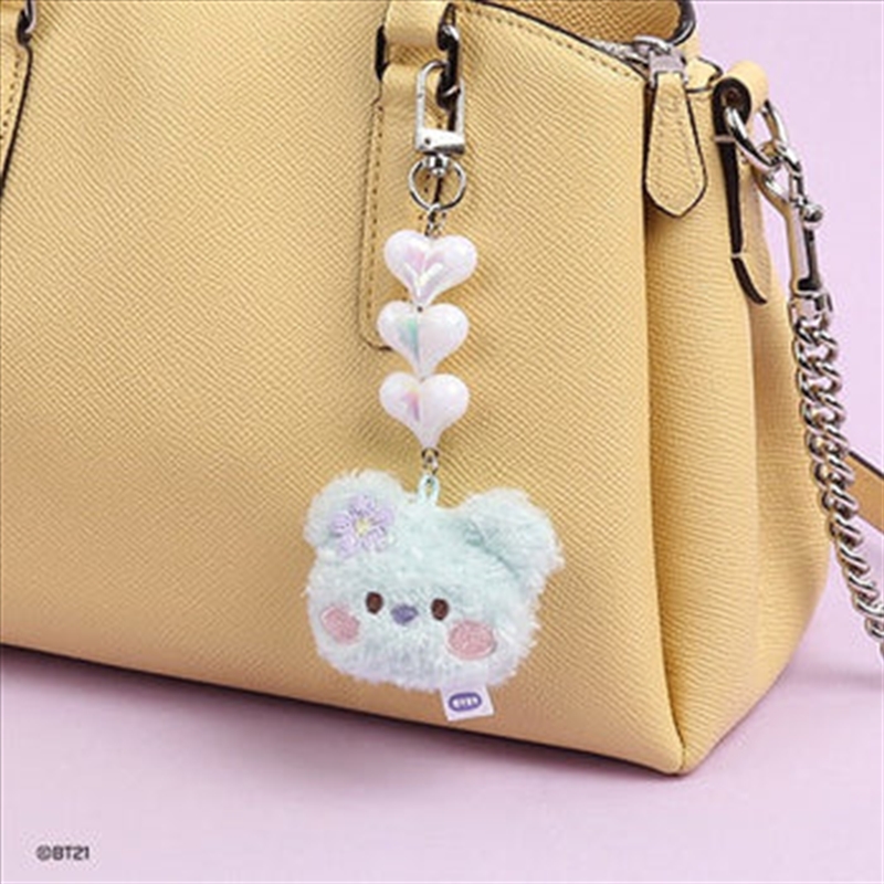 Bt21 - Minini Beads Plush Keyring Face - Koya/Product Detail/KPOP Merch