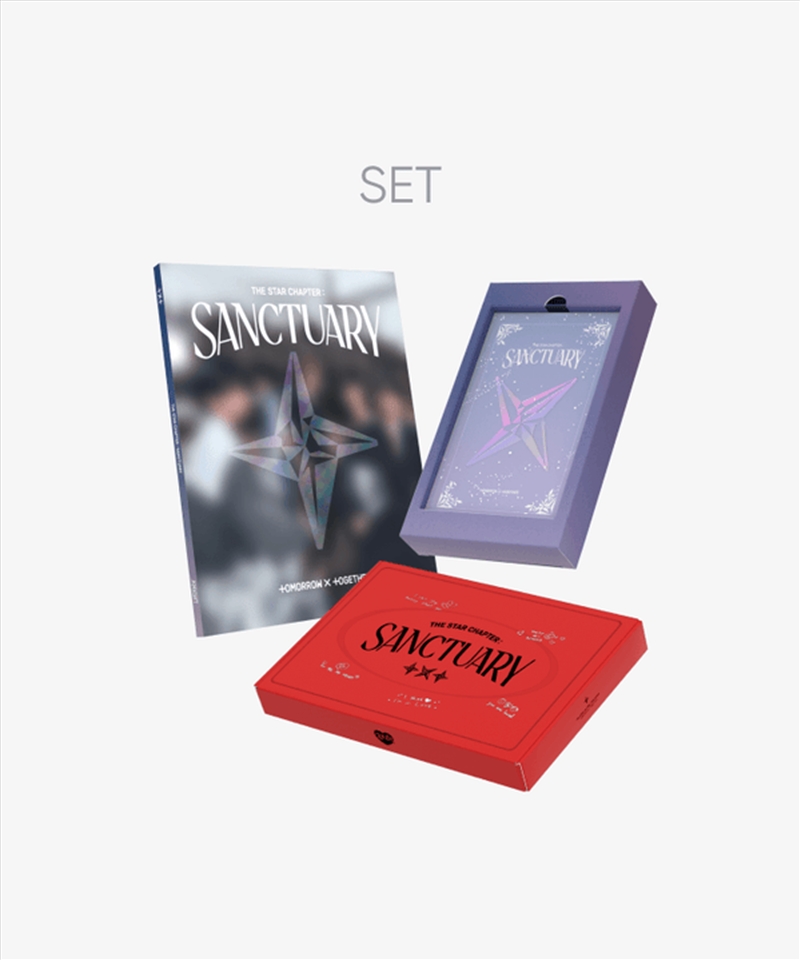 Txt - The Star Chapter : Sanctuary 7th Mini Album Weverse Gift Photobook Set/Product Detail/World