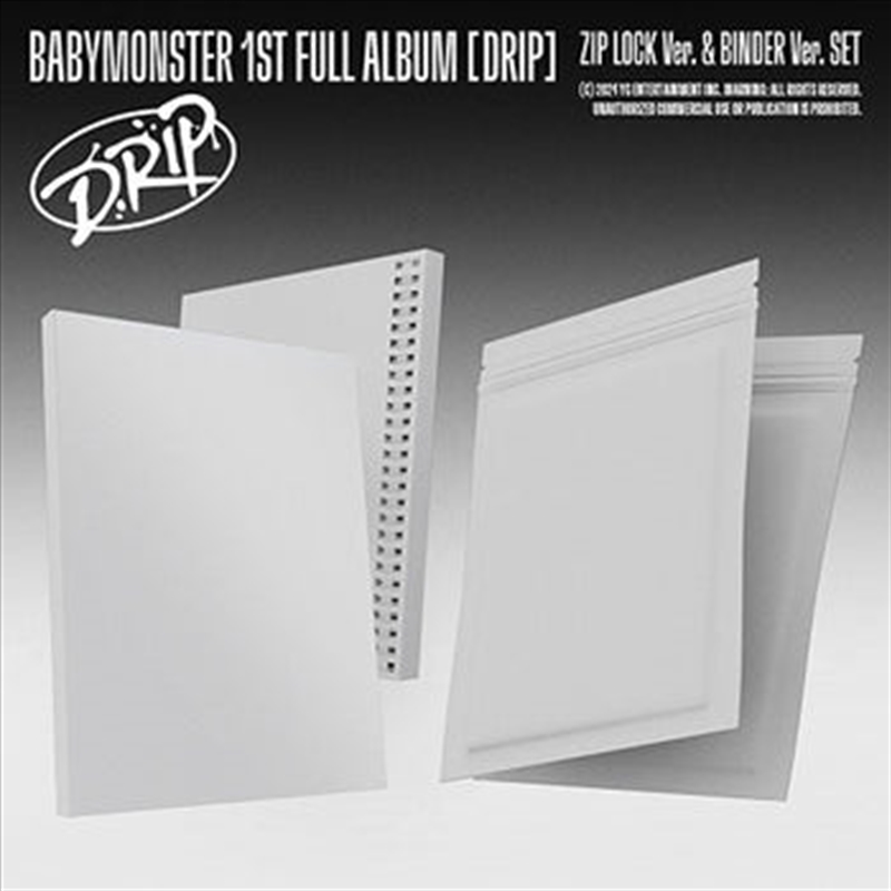 Baby Monster - Drip 1st Album Zip Lock + Binder Set/Product Detail/World