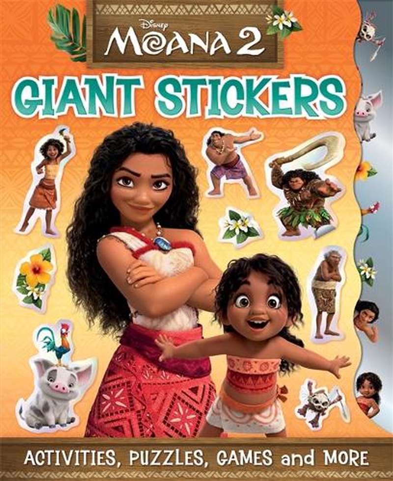 Moana 2: Giant Stickers (Disney)/Product Detail/Kids Activity Books