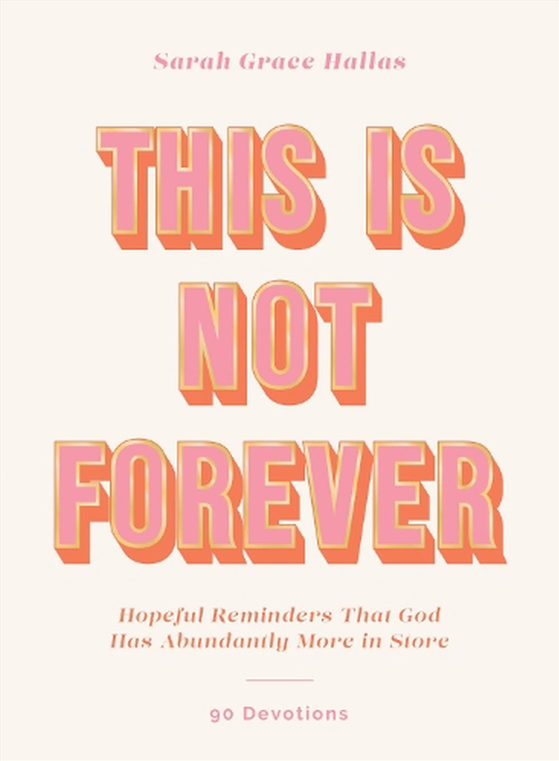 This Is Not Forever/Product Detail/Religion & Beliefs