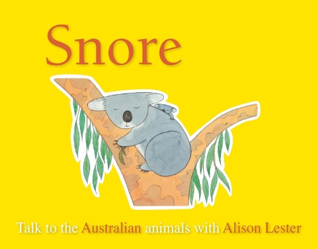 Snore (Talk to the Animals) board book/Product Detail/Early Childhood Fiction Books