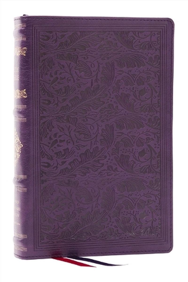 RSV Personal Size Bible With Cross References, (Sovereign Collection) [purple]/Product Detail/Religion & Beliefs