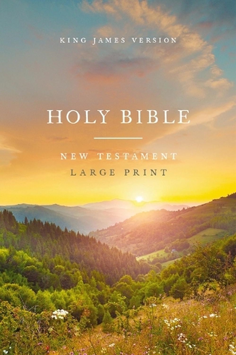 KJV Large Print Outreach New Testament Bible, Scenic, Comfort Print/Product Detail/Religion & Beliefs