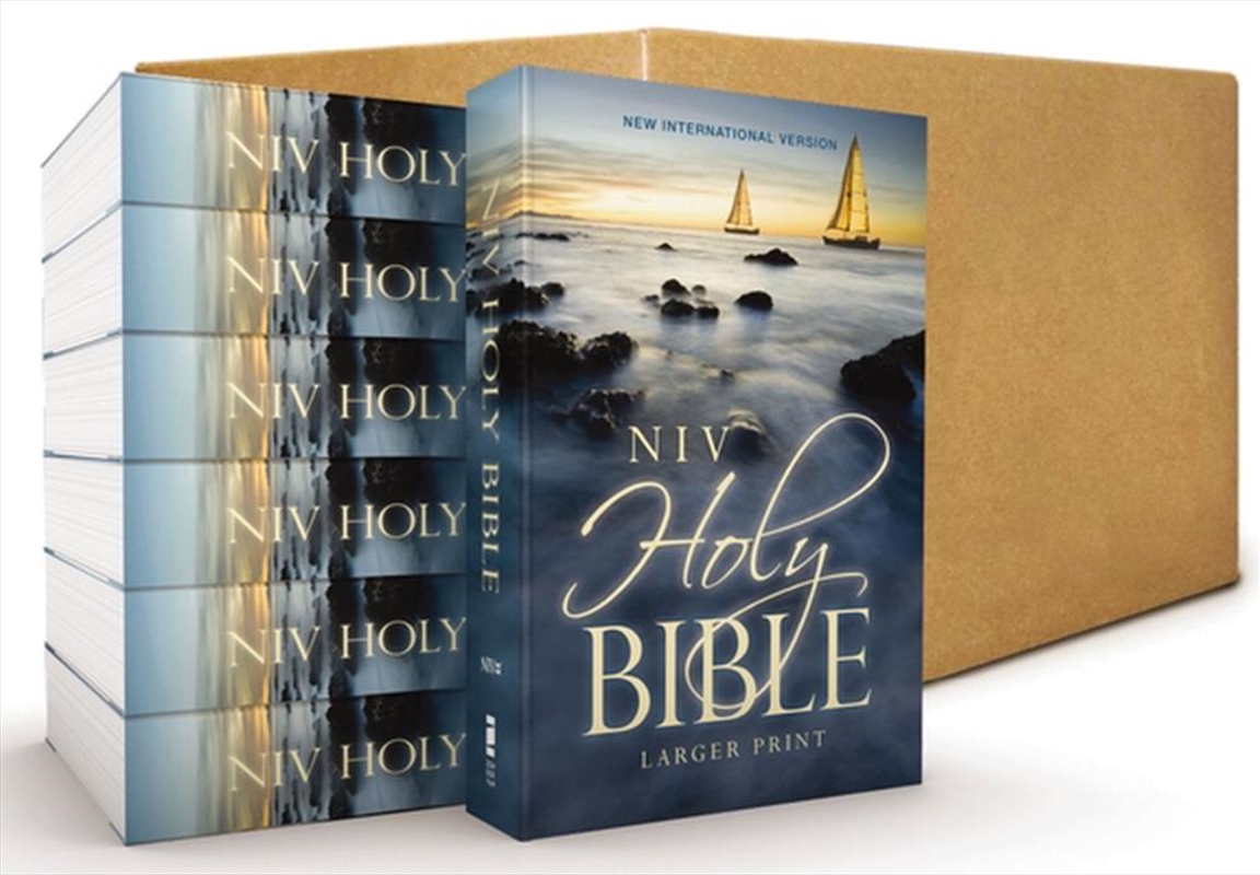 Niv, Holy Bible, Larger Print, Economy Edition, Case Of 24, Comfort Print [Blue]/Product Detail/Religion & Beliefs