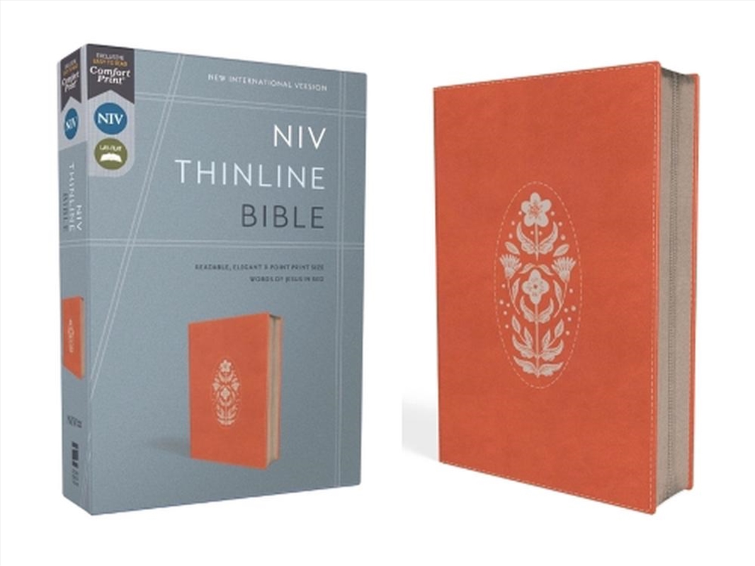 NIV, Thinline Bible, Zippered, Red Letter, Comfort Print [Coral]/Product Detail/Religion & Beliefs