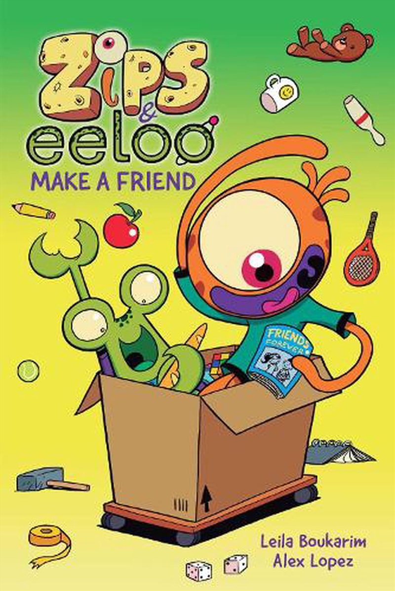 Zips And Eeloo Make A Friend/Product Detail/Graphic Novels