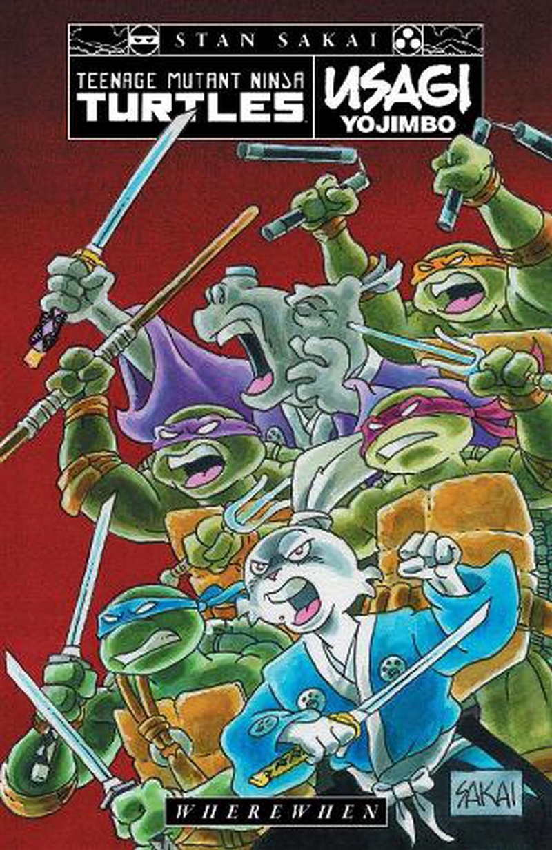 Teenage Mutant Ninja Turtles/Usagi Yojimbo: WhereWhen/Product Detail/Fantasy Fiction