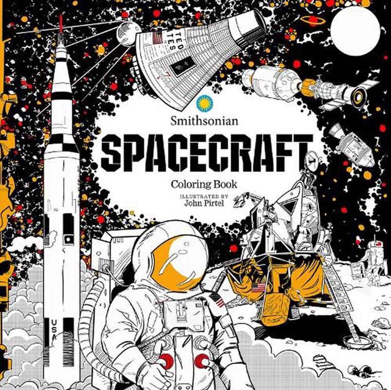 Spacecraft: A Smithsonian Coloring Book/Product Detail/Adults Colouring