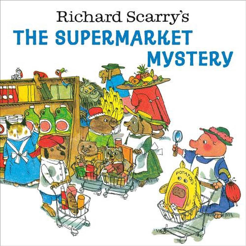 Richard Scarry's The Supermarket Mystery/Product Detail/Early Childhood Fiction Books