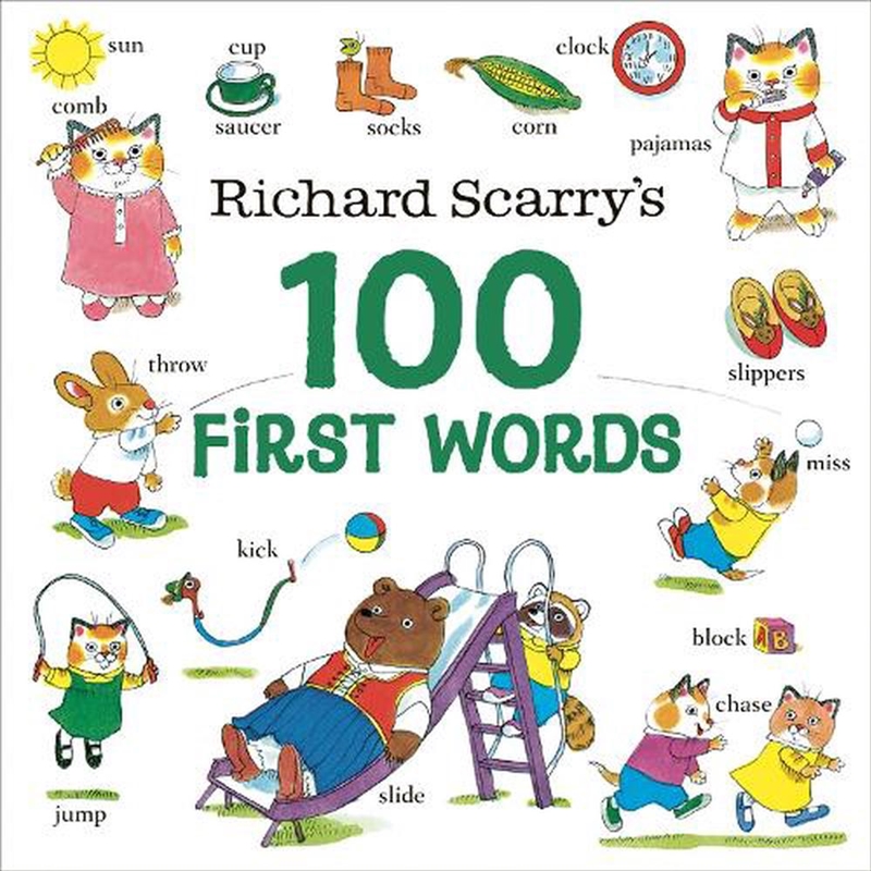 Richard Scarry's 100 First Words/Product Detail/Early Childhood Fiction Books