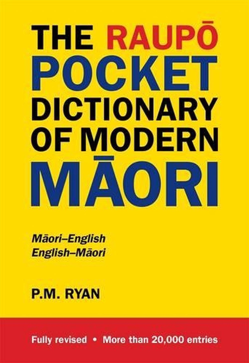 Raupo Pocket Dictionary of Modern Maori/Product Detail/Reference & Encylopaedias