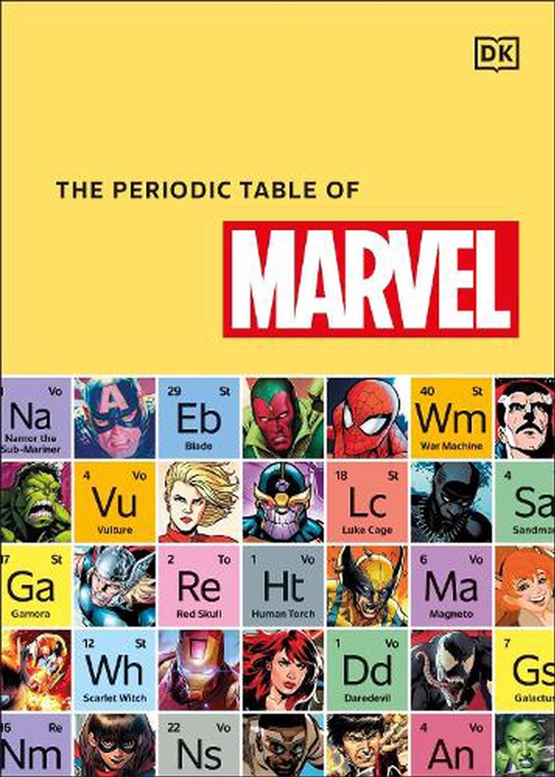 Periodic Table of Marvel/Product Detail/Reference & Encylopaedias