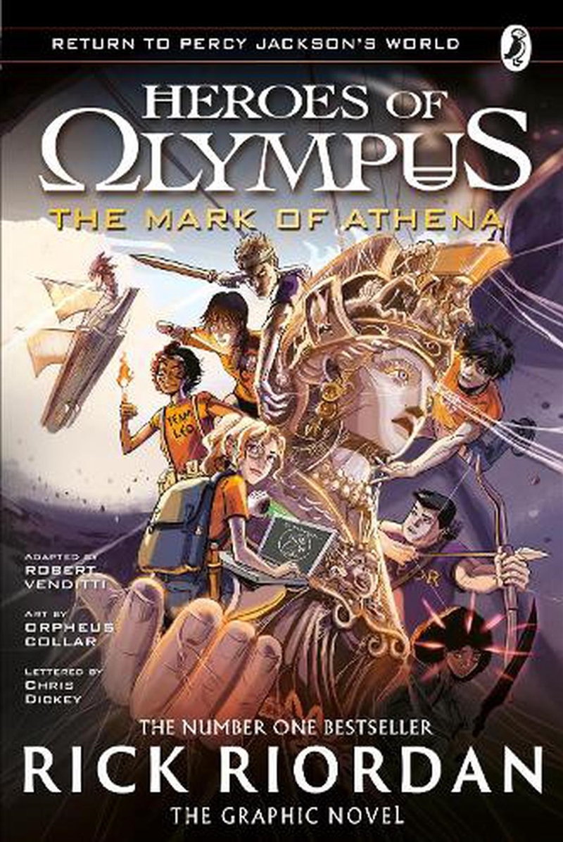 Mark of Athena: The Graphic Novel (Heroes of Olympus Book 3)/Product Detail/Early Childhood Fiction Books