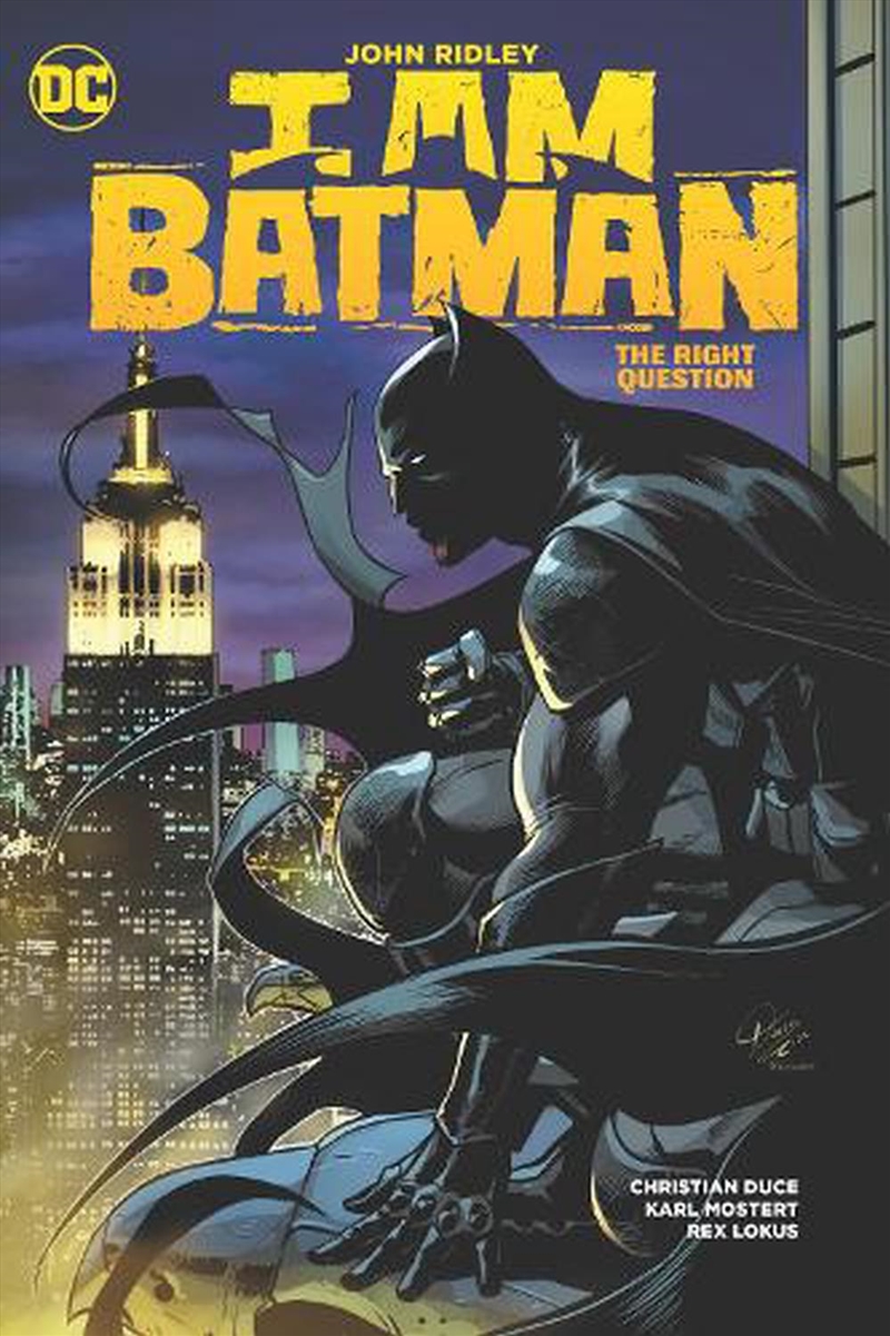 I Am Batman Vol. 3: The Right Question/Product Detail/Crime & Mystery Fiction