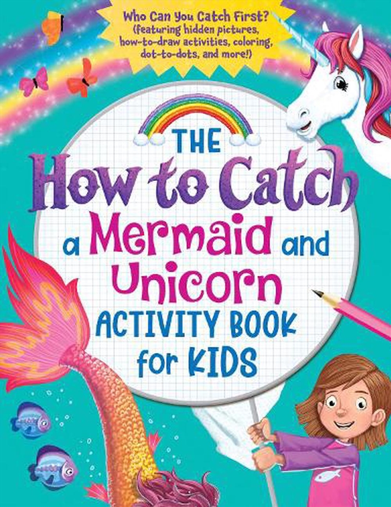 How to Catch a Mermaid and Unicorn Activity Book for Kids/Product Detail/Kids Activity Books